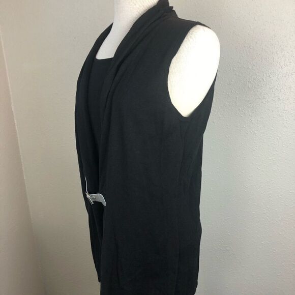 NWT August Silk Sleeveless Belted Top Size Large - Picture 5 of 8